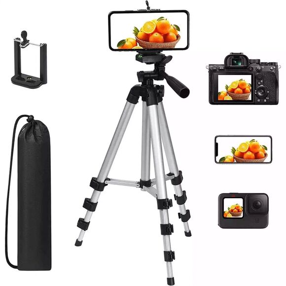 Tripod for camera, video camera and cell Phone 42 Inch Lightweight Aluminum - Picture 5 of 6